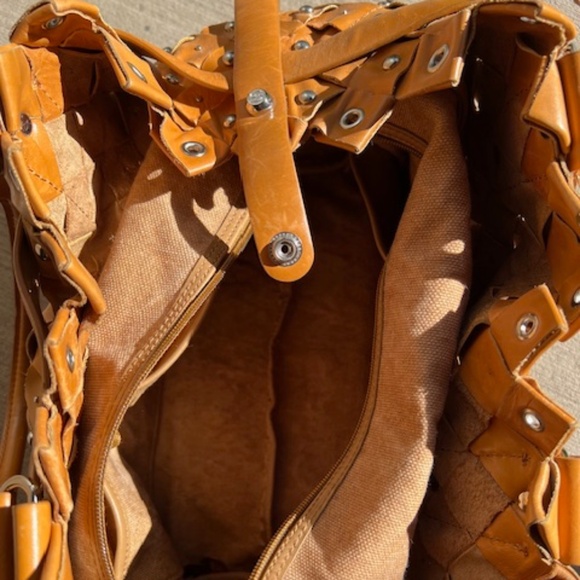 Francesco Biasia leather purse-satchel - Picture 4 of 7